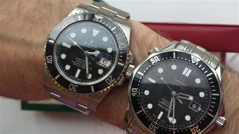 is omega rolex|rolex submariner vs omega seamaster.